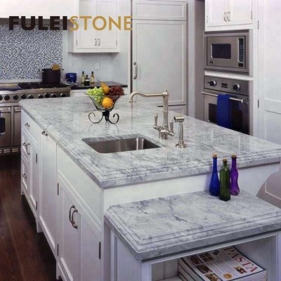 Polished Super White Granite for countertop