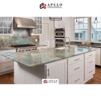 Factory direct low price amazonite granite kitchen countertop